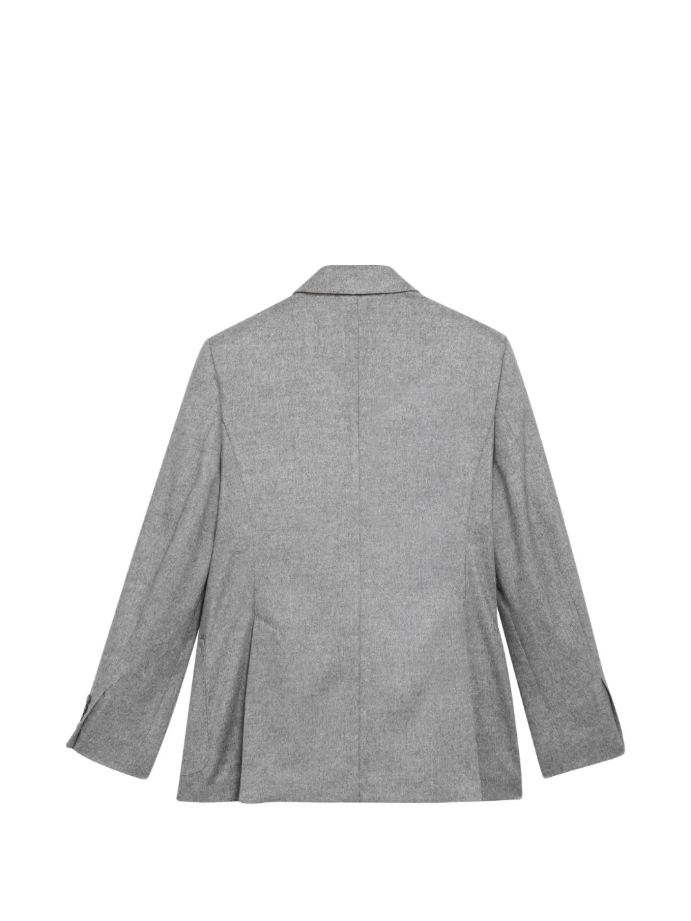 Max Mara Blazer met dubbele rij knopen Grijs