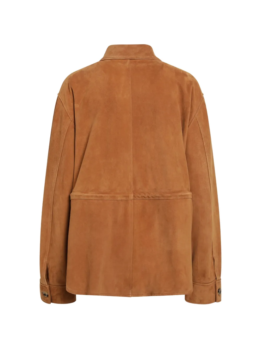 LOEWE Workwear jack met suède afwerking Bruin