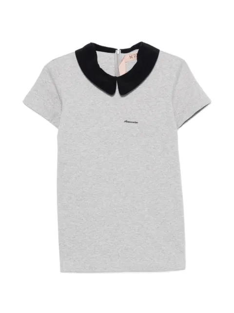 Nº21 Peter Pan collar T-shirt