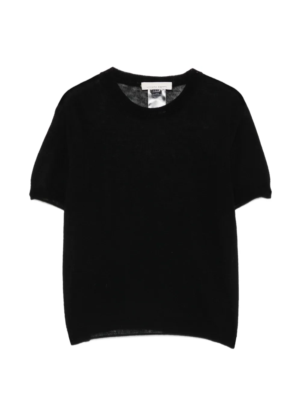 Liviana Conti short-sleeve knit T-shirt