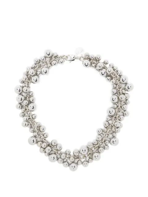 Nº21 beaded chain-link necklace
