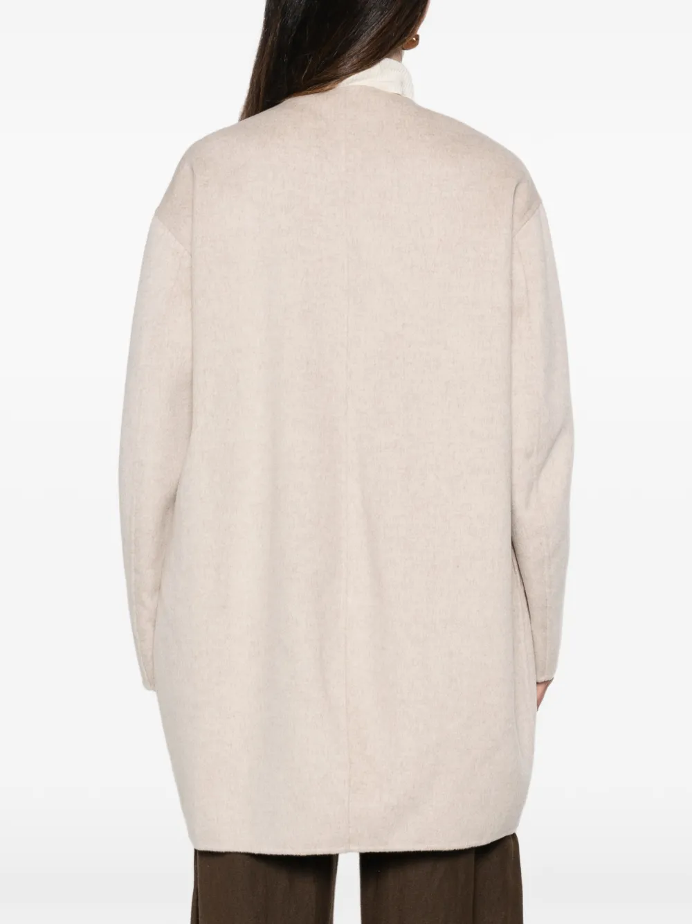 Liviana Conti Jas met veiligheidsspeld Beige