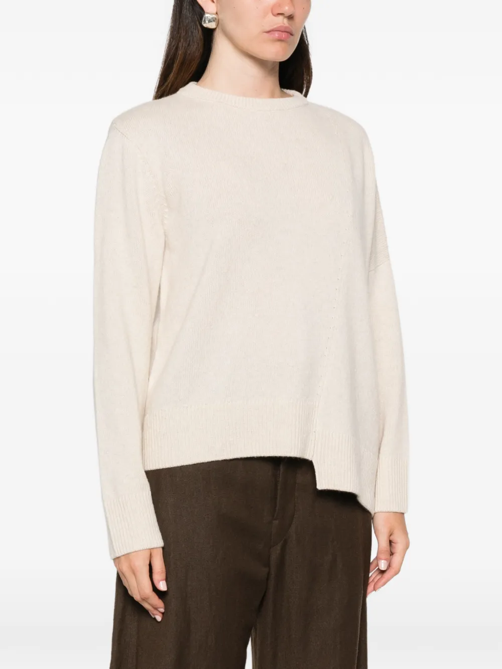 Liviana Conti Trui met asymmetrische afwerking Beige