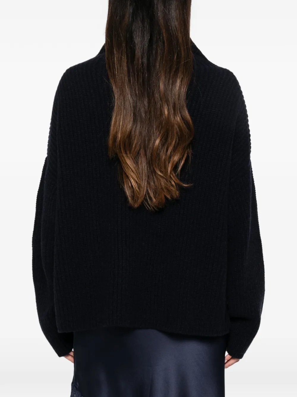 Liviana Conti Ribgebreide trui Blauw