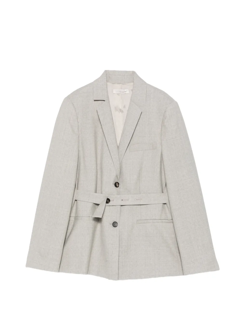 Liviana Conti belted single-breasted jacket