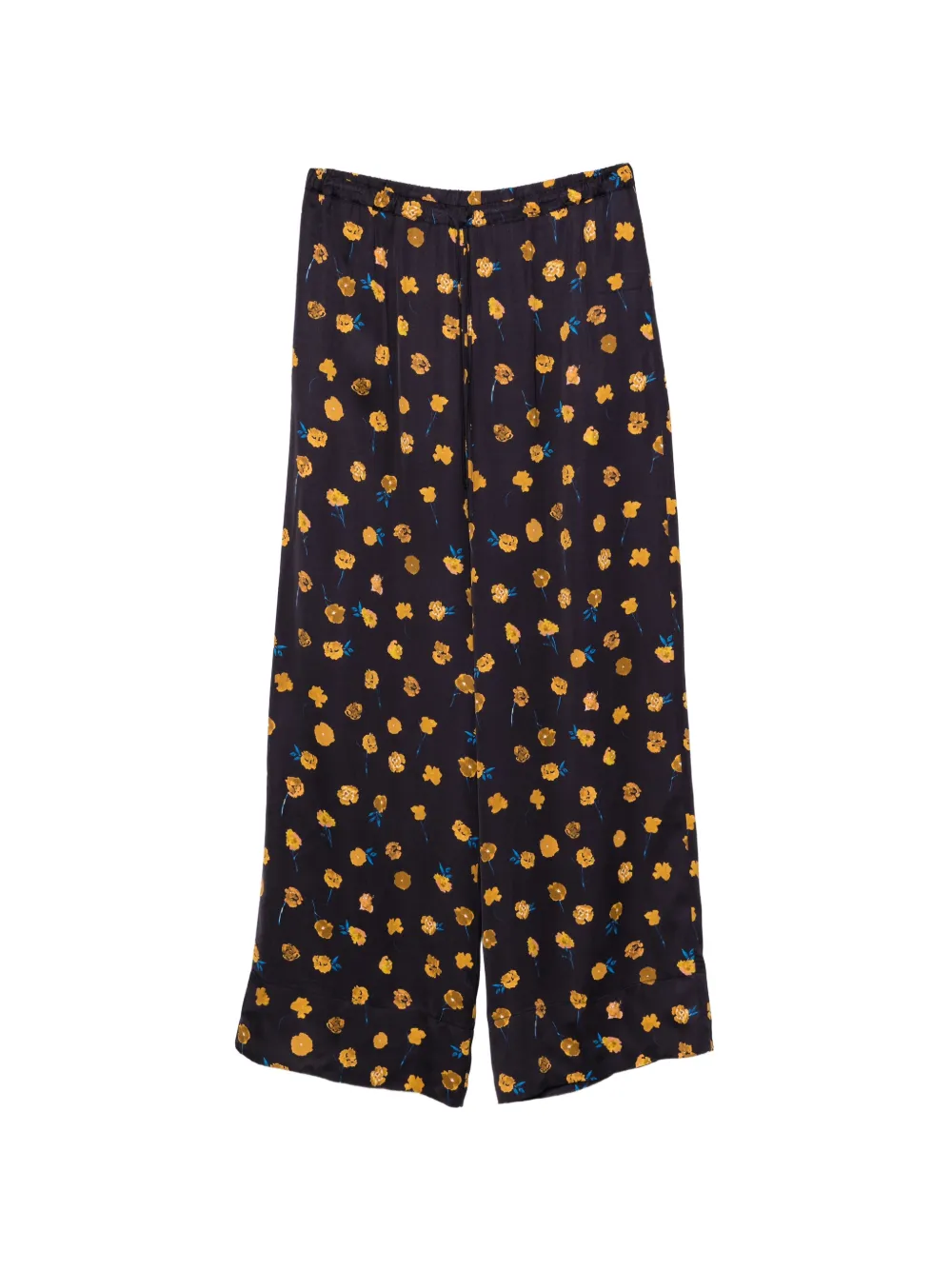 Liviana Conti floral-print drawstring-waist trousers