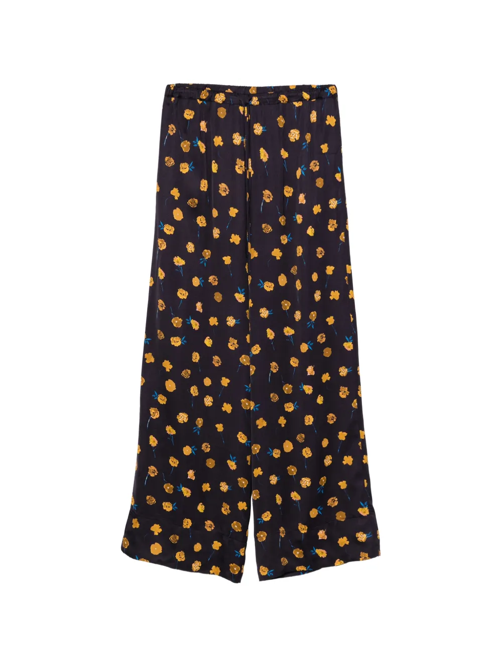 Liviana Conti floral-print drawstring-waist trousers