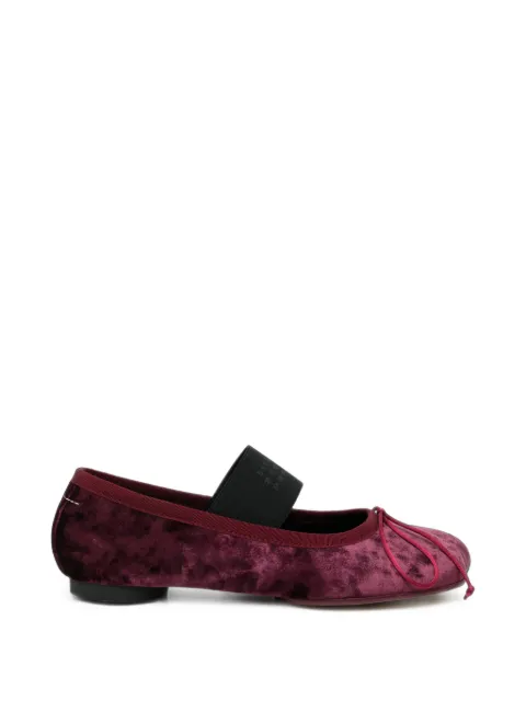 MM6 Maison Margiela elasticated-strap ballet flats