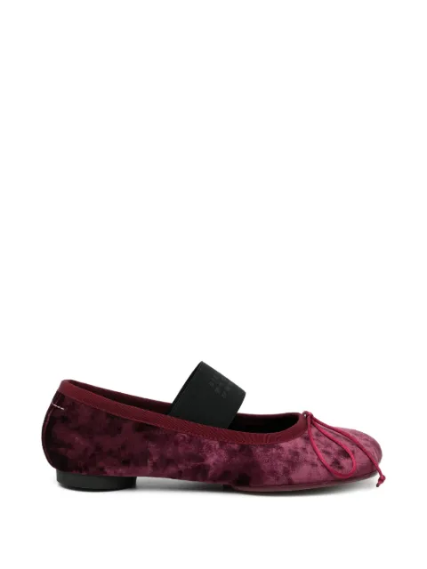MM6 Maison Margiela elasticated-strap ballet flats