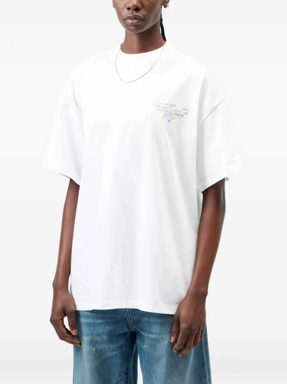 Carhartt WIP Julia Klenovsky T-Shirt Wit