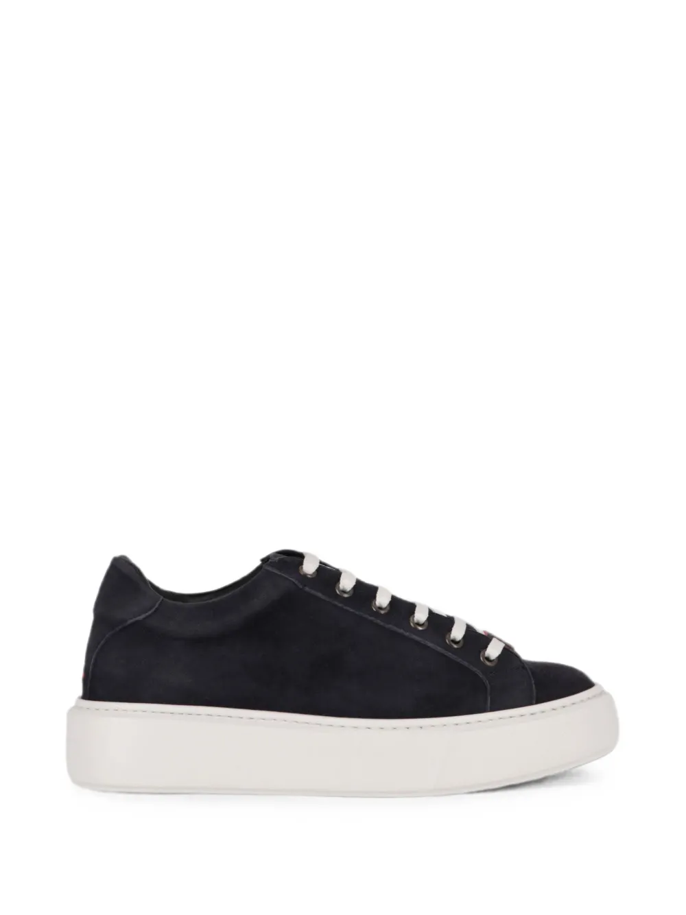 Isaia Sneakers mit Schnürung - Blau