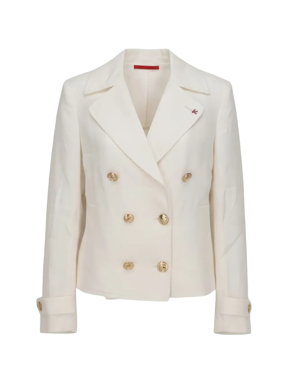 Isaia double-breasted blazer - Weiß