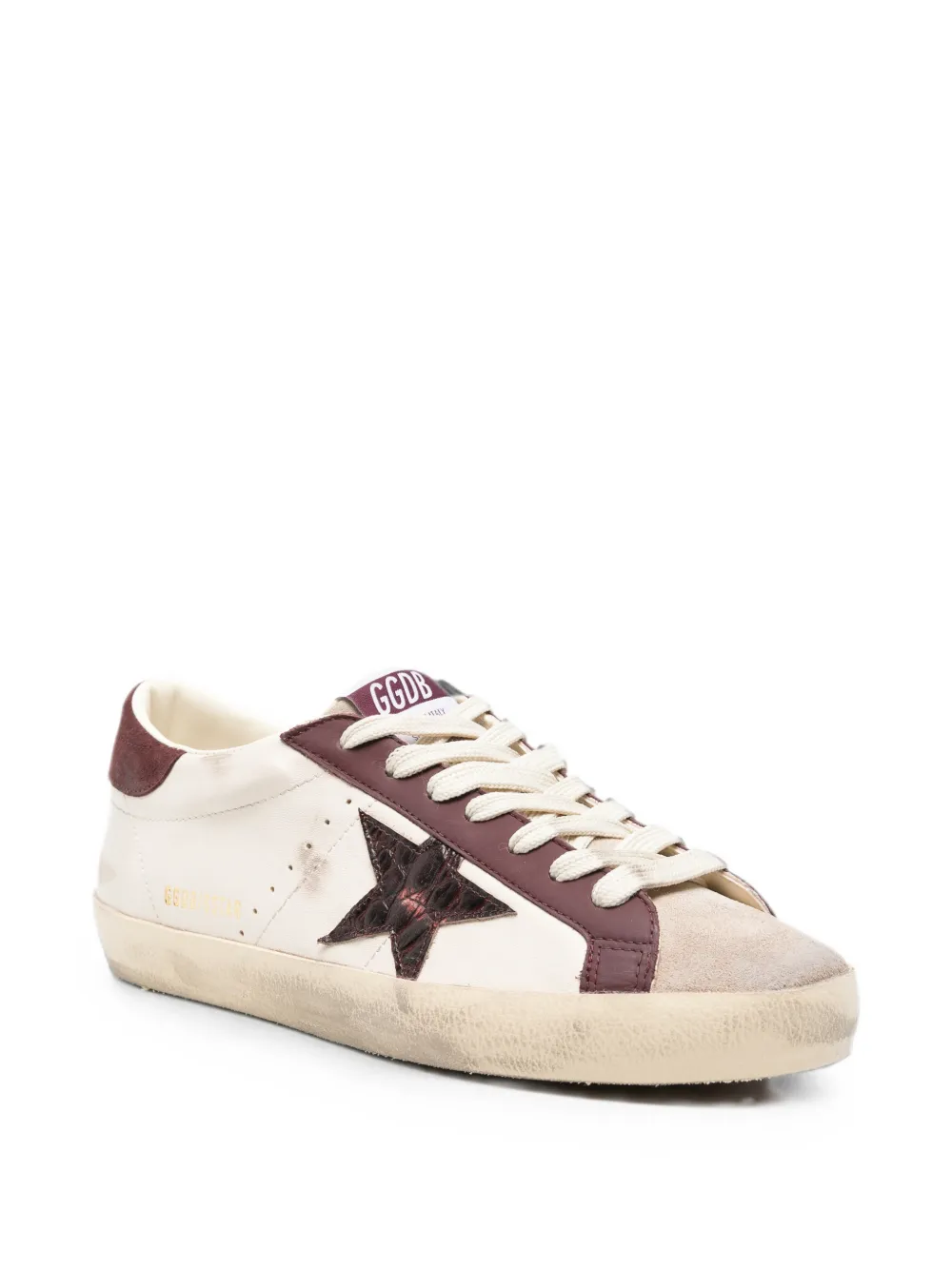 Golden Goose Super-Star distressed sneakers Beige