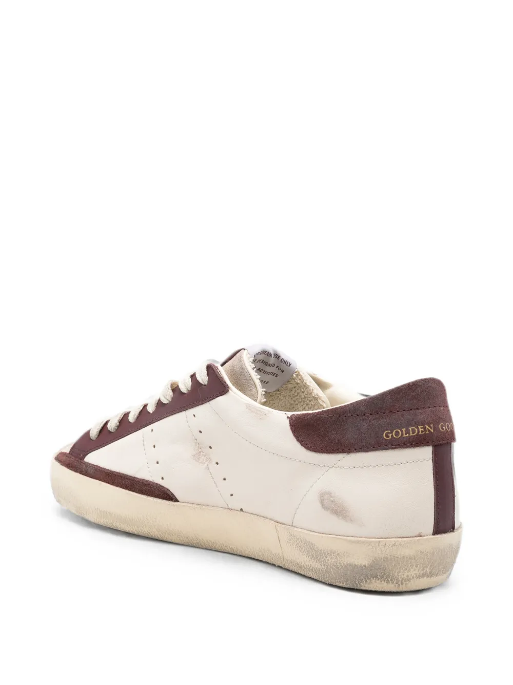Golden Goose Super-Star distressed sneakers Beige