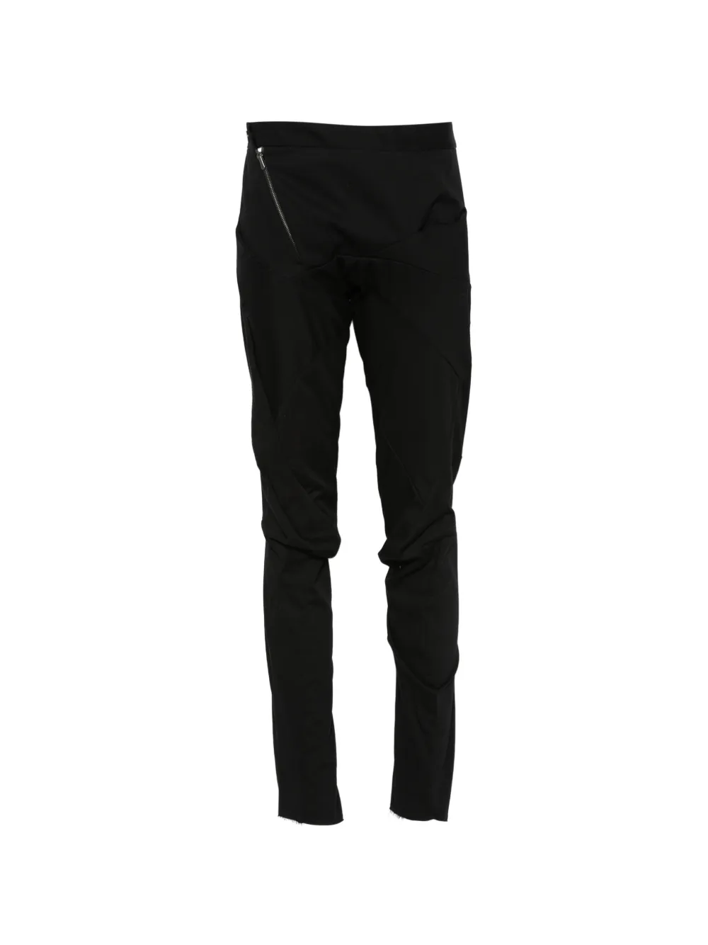 Leon Emanuel Blanck Asymmetrische broek Zwart