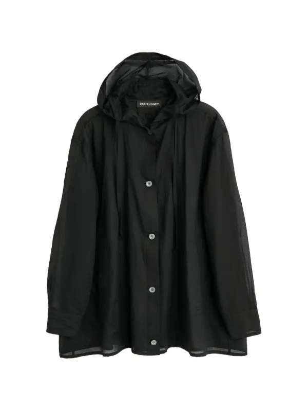 OUR LEGACY Rover Shirt in Black