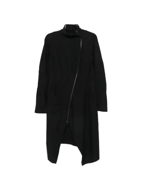Leon Emanuel Blanck asymmetric zip-up coat