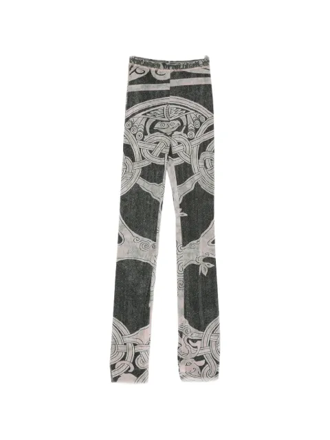 Ottolinger Tree of Life print trousers