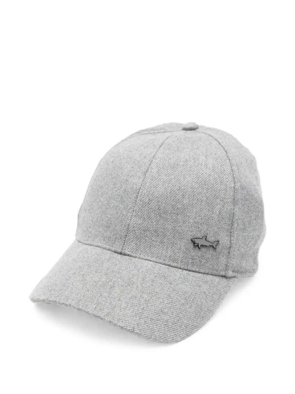 Paul & Shark Junior Cappello da baseball con placca logo - Grigio