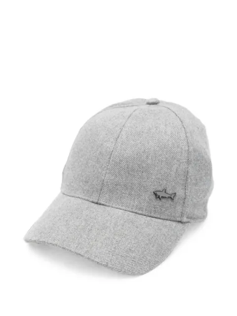 Paul & Shark Junior logo-plaque baseball cap