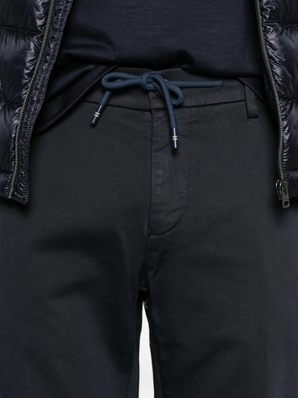 Mason's Milano broek met trekkoord Blauw