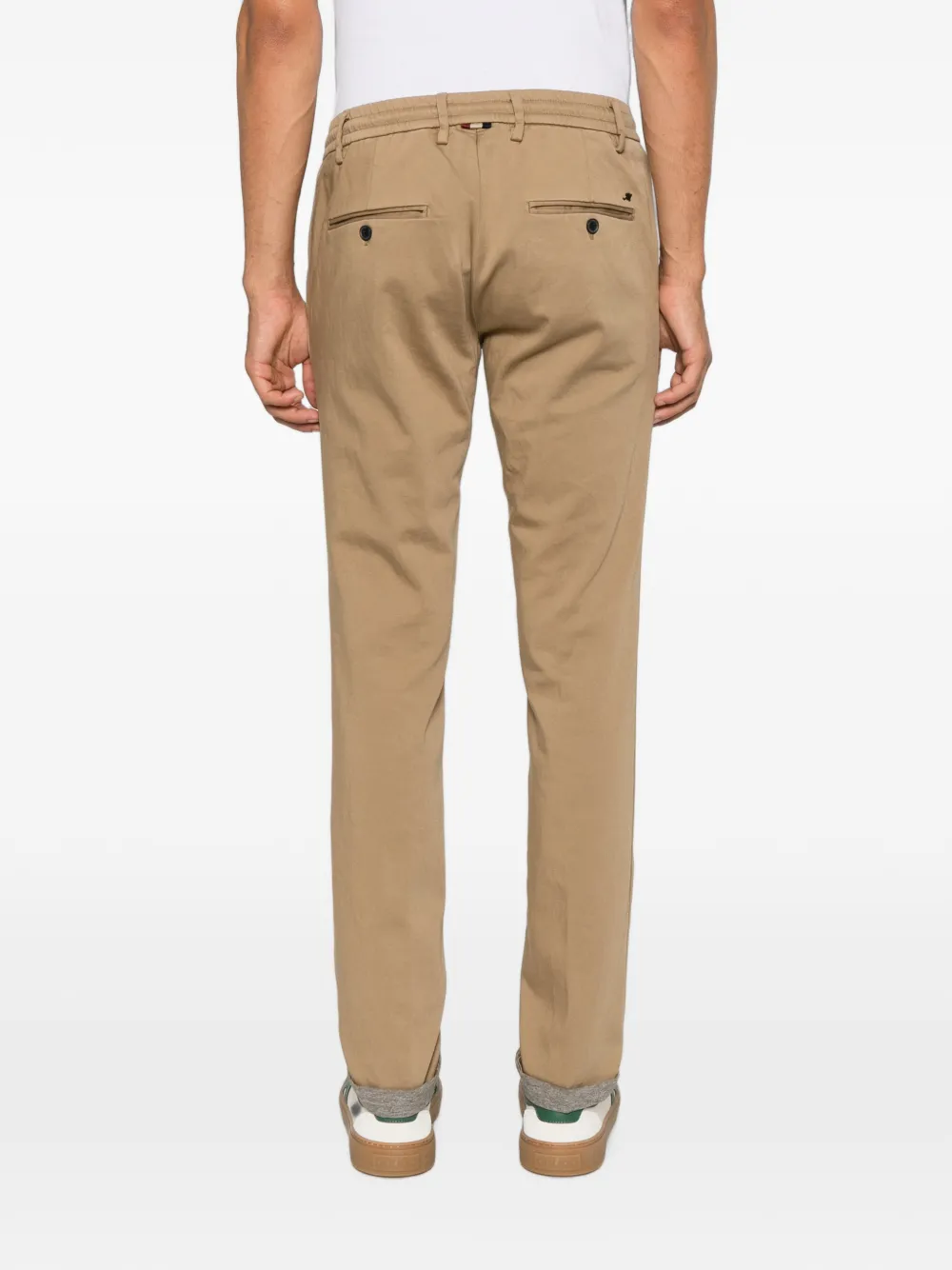 Mason's Milano broek met elastische taille Beige