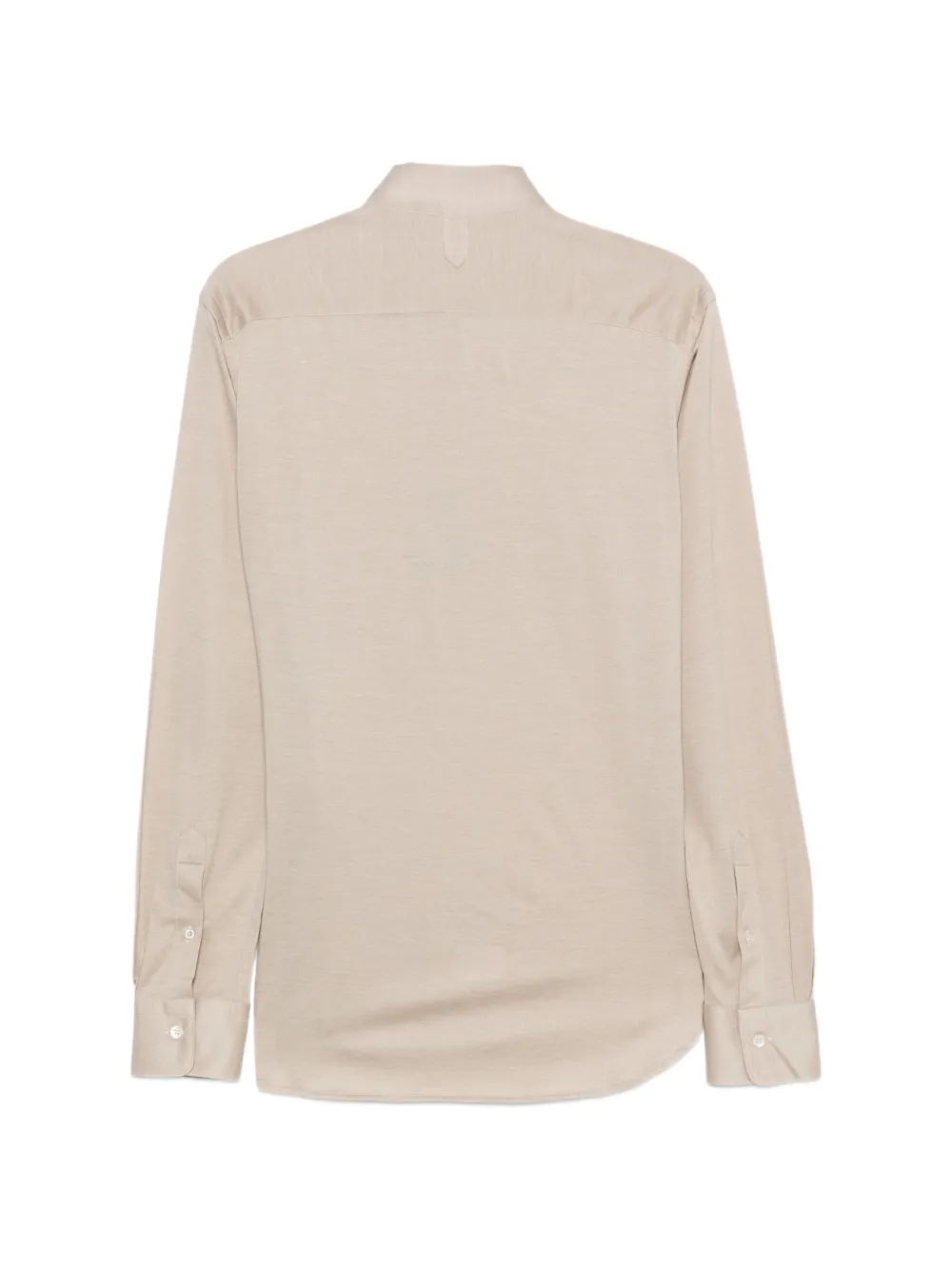 Canali Button-down overhemd Beige