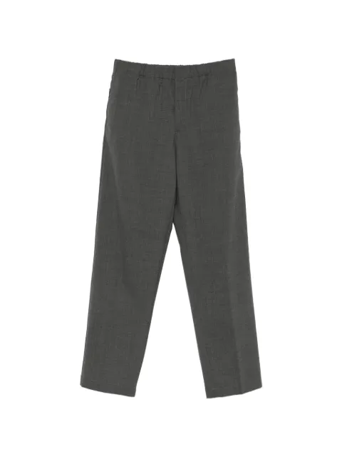 Lardini elasticated-waistband trousers