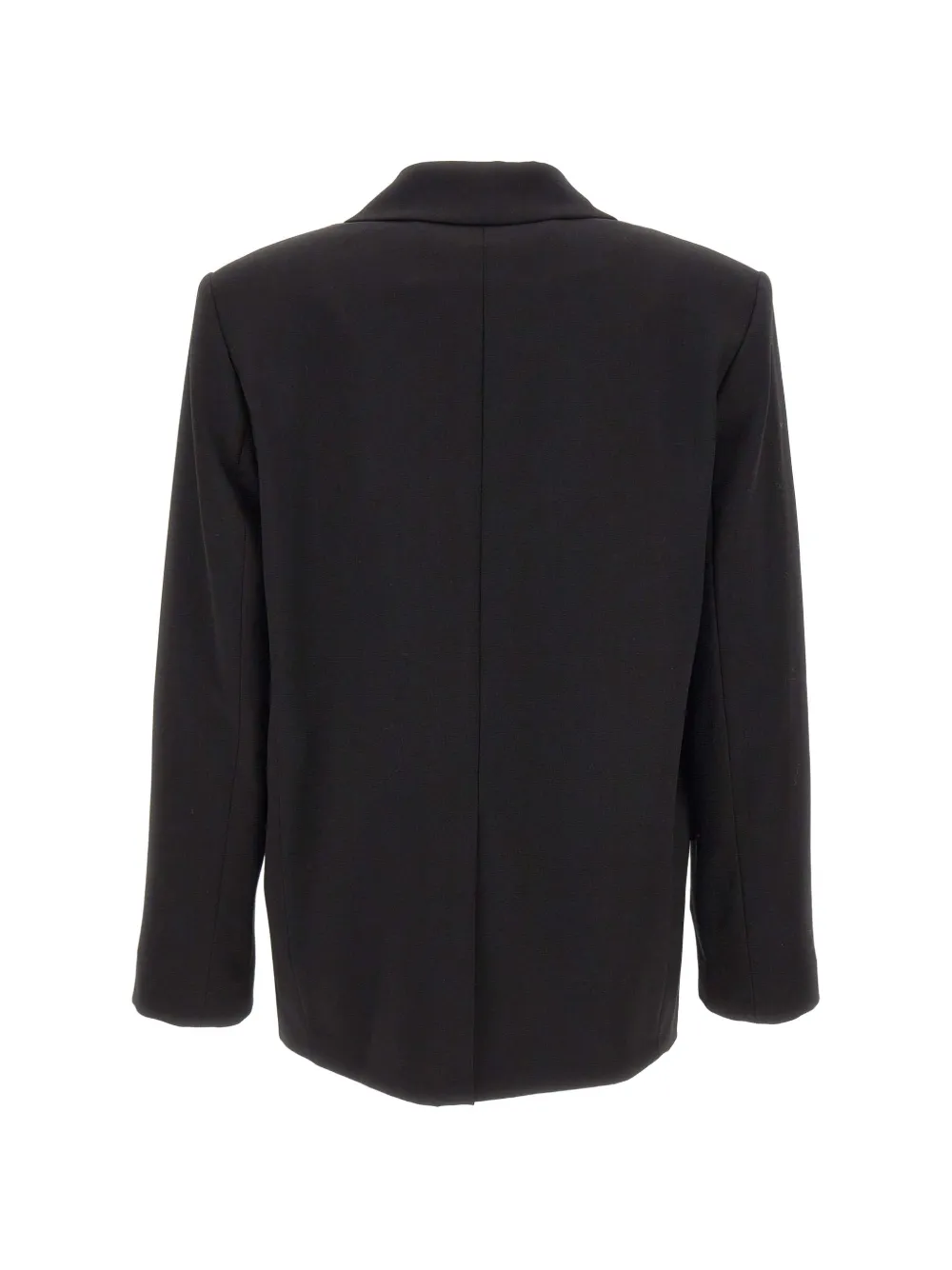 kaos Blazer met enkele rij knopen Zwart