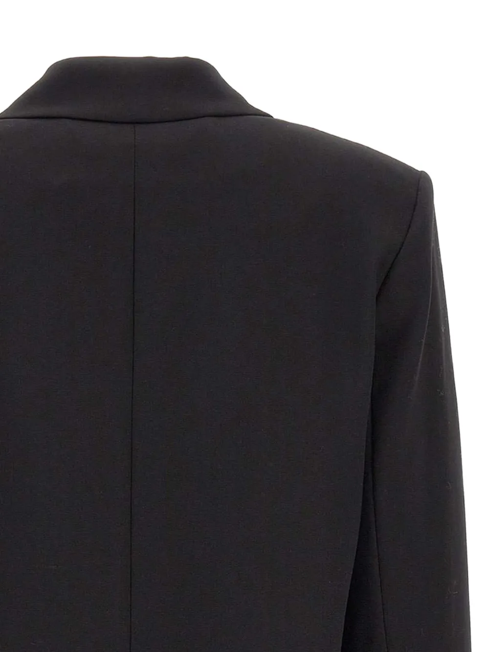kaos Blazer met enkele rij knopen Zwart