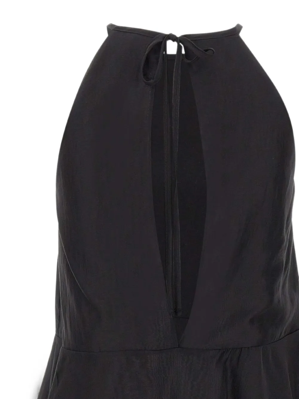 kaos Top met ruches Zwart