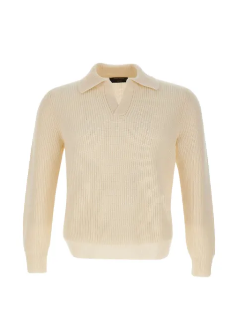 Gran Sasso Super Geelong ribbed-knit sweater