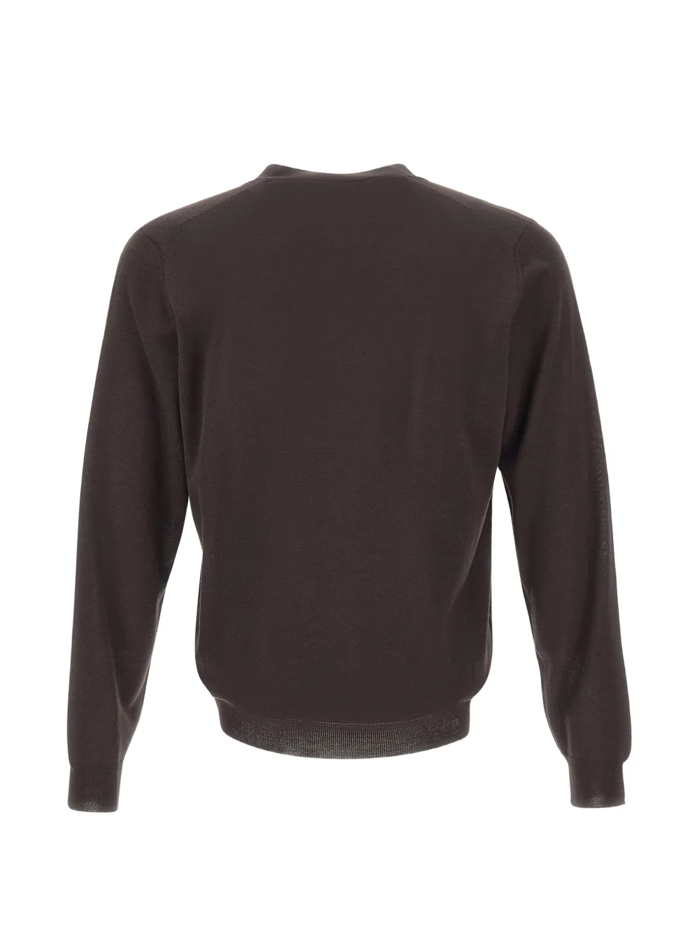 Filippo De Laurentiis V-neck button-up cardigan Bruin