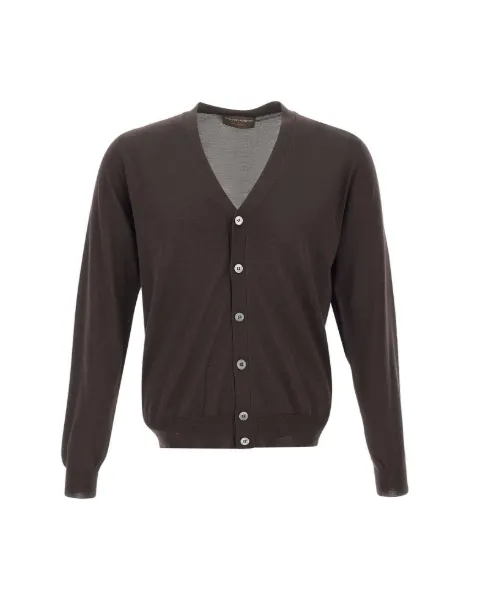 Filippo De Laurentiis V-neck button-up cardigan