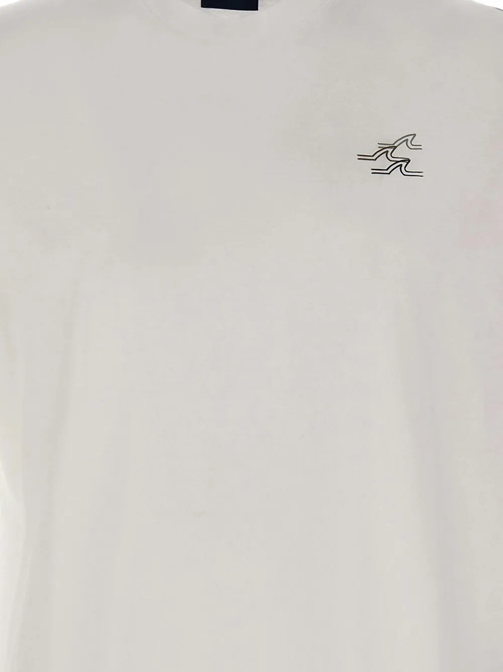 Paul & Shark T-shirt met logoprint Wit