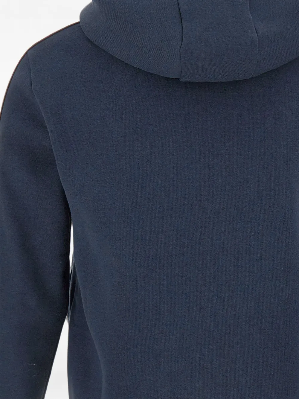 Colmar Heritage hoodie met contrasterende streep en rits Blauw