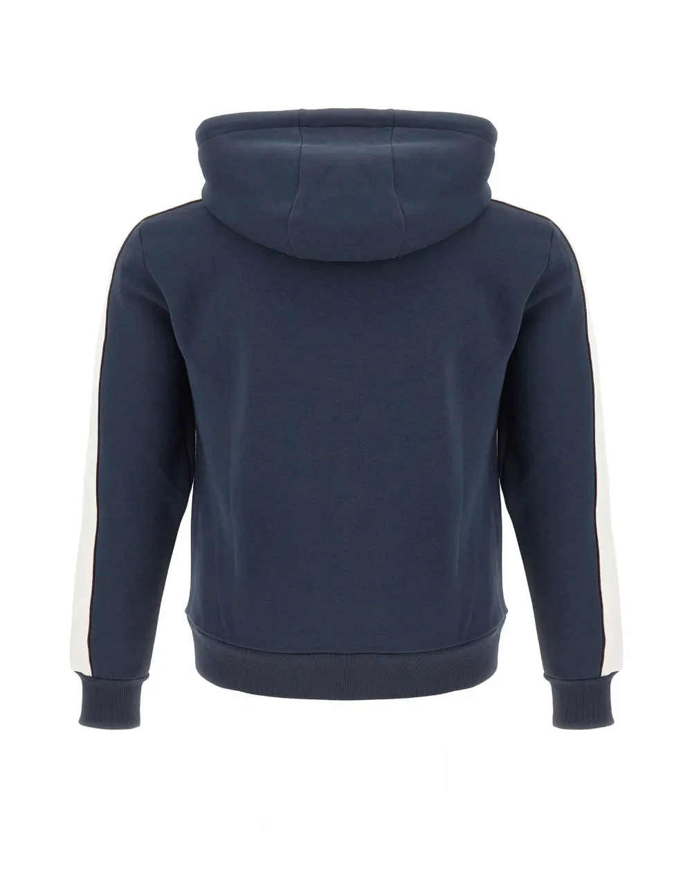 Colmar Heritage hoodie met contrasterende streep en rits Blauw