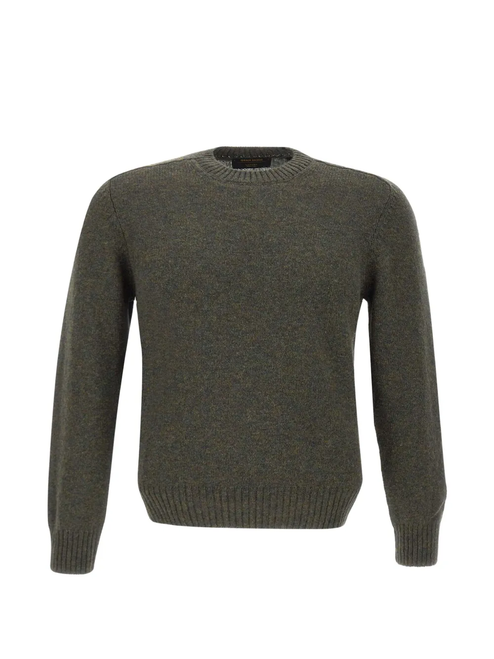 Gran Sasso crew-neck virgin-wool sweater - Grün