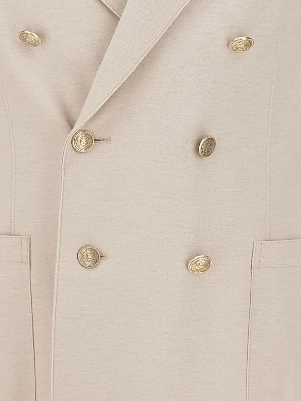 Eleventy Blazer met dubbele rij knopen Beige