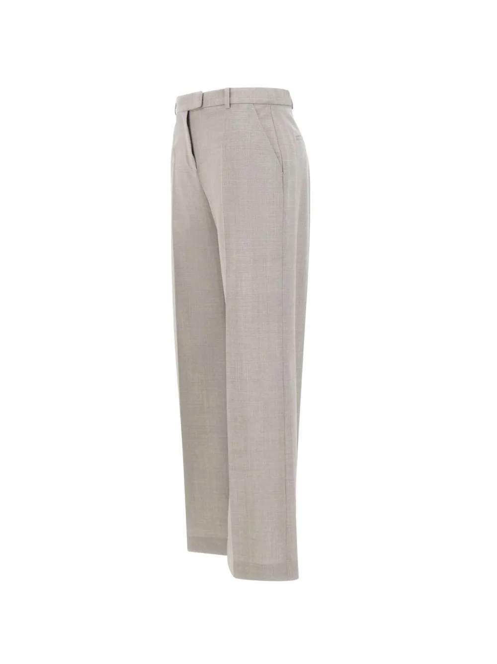 Eleventy Straight plooibroek Beige