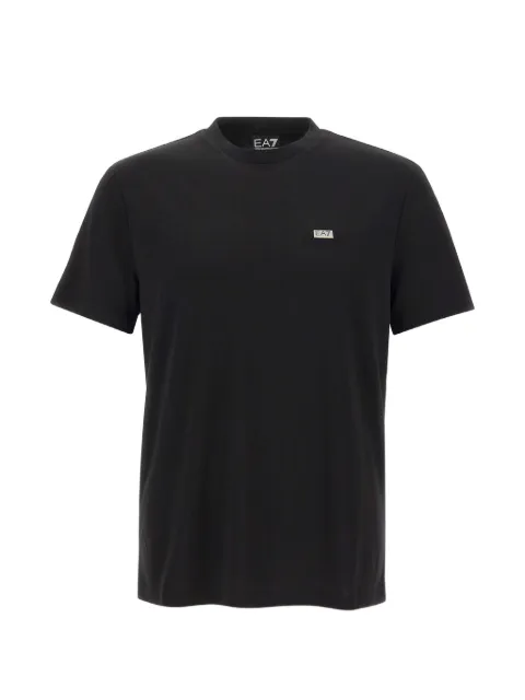 Ea7 Emporio Armani logo-plaque short-sleeve T-shirt