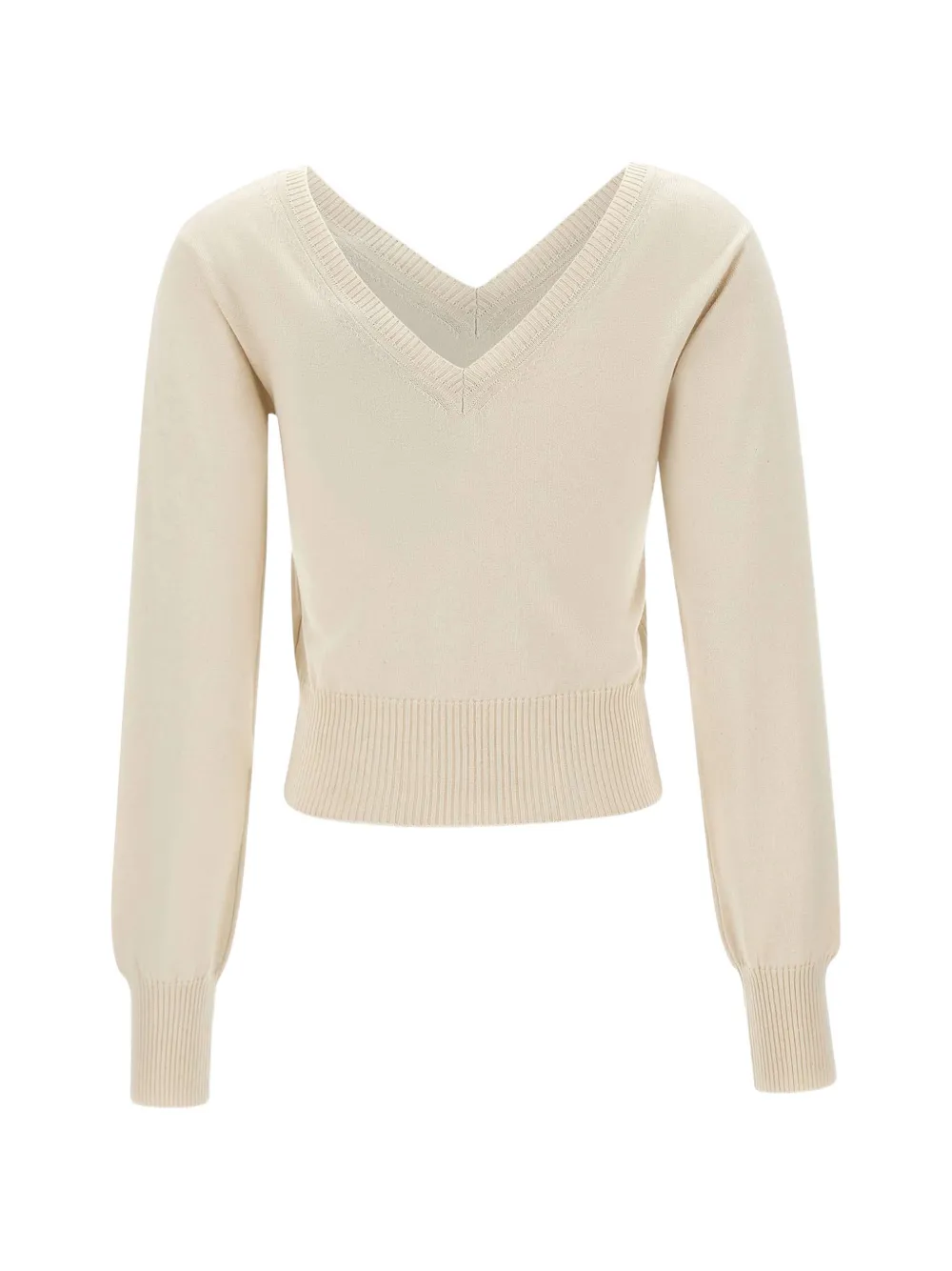 Vivienne Westwood Beatrice V-neck Sweater | White | FARFETCH