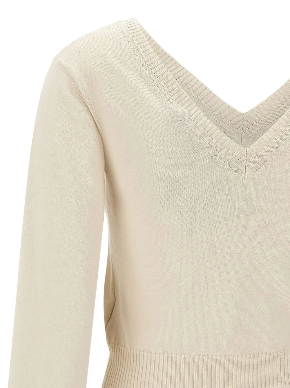 Vivienne Westwood Beatrice trui met V-hals Wit
