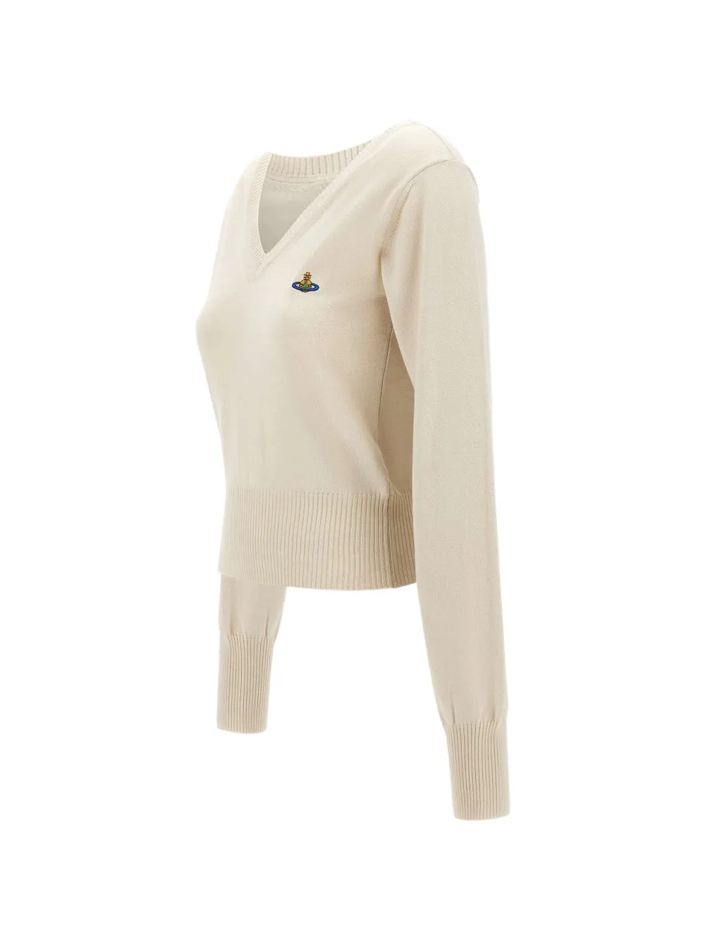 Vivienne Westwood Beatrice trui met V-hals Wit
