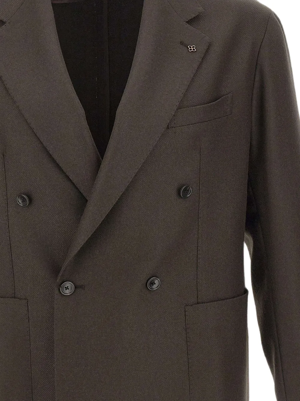 Tagliatore Blazer met dubbele rij knopen Bruin