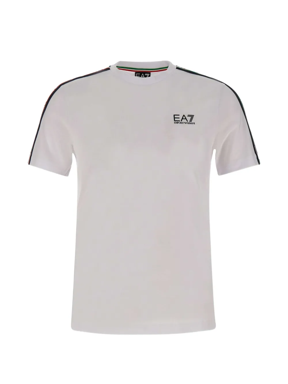 Ea7 Emporio Armani lItalian Spirit cotton T-shirt - Weiß