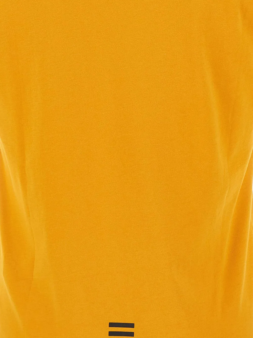 Ea7 Emporio Armani Katoenen T-shirt met logoprint Oranje