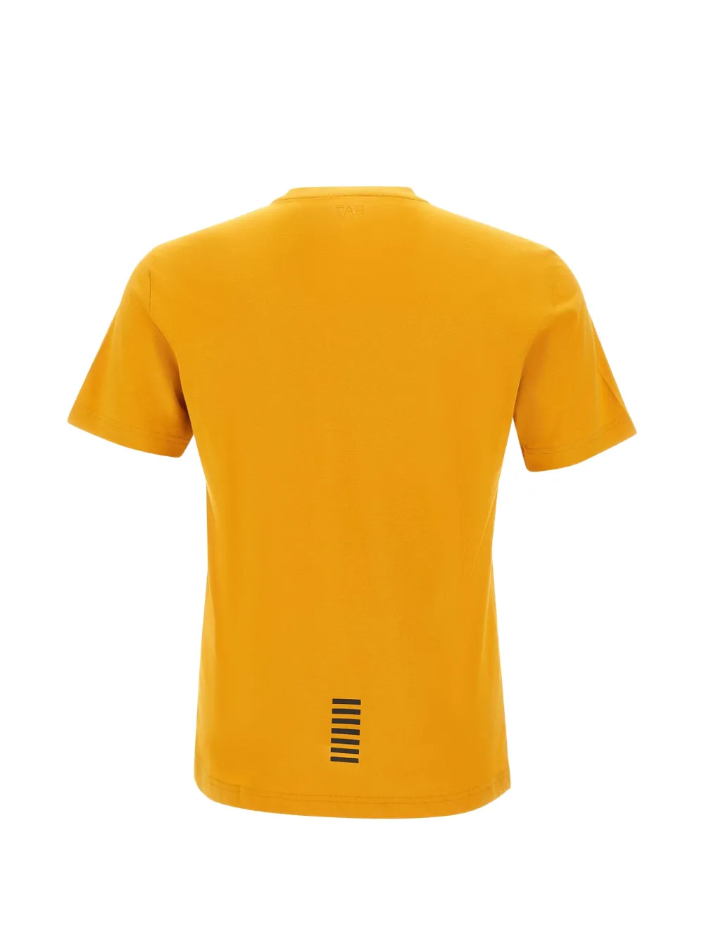 Ea7 Emporio Armani Katoenen T-shirt met logoprint Oranje