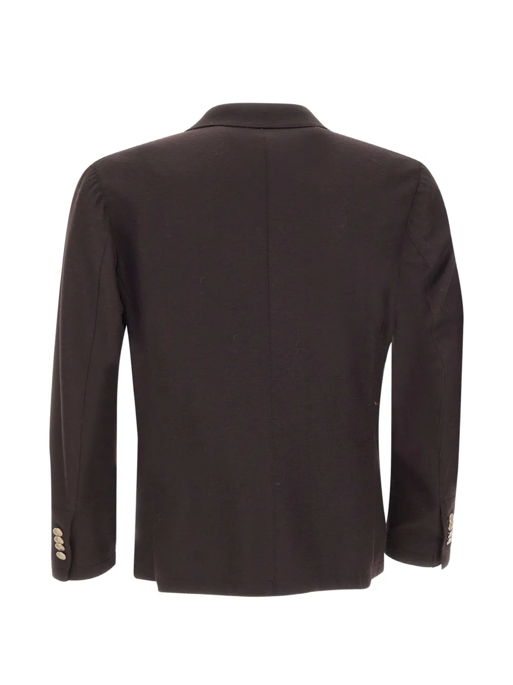 Eleventy double-breasted peak-lapel blazer Bruin