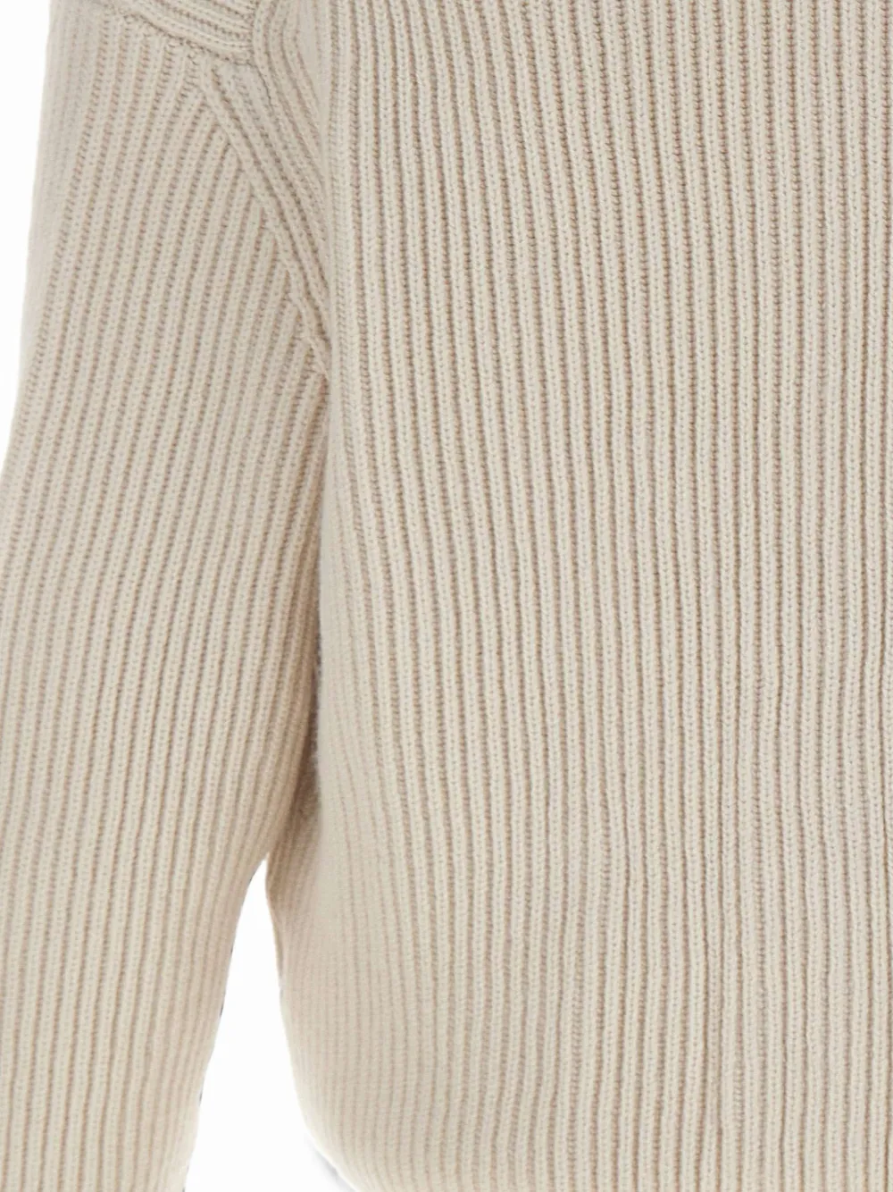 Eleventy Vest met sjaalkraag Beige